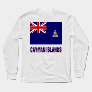 The Pride of the Cayman Islands - Cayman Islands Flag Design Long Sleeve T-Shirt